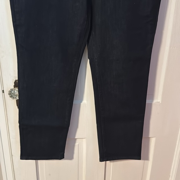 Talbots NWT Slim Ankle Curve Jeans Dark Wash Size 16/33 - Picture 3 of 11